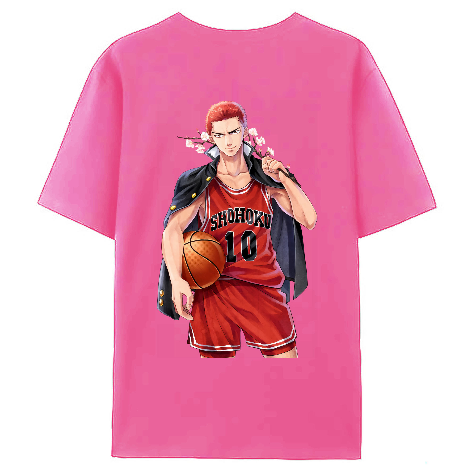 （画像用） SLAM DUNK／スラムダンク レディース半袖Tシャツ(バックプリント)